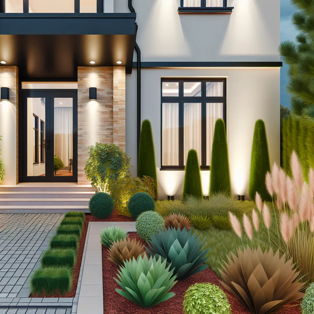 Aranżacja ogrodów przed domem: Zszokujesz sąsiadów