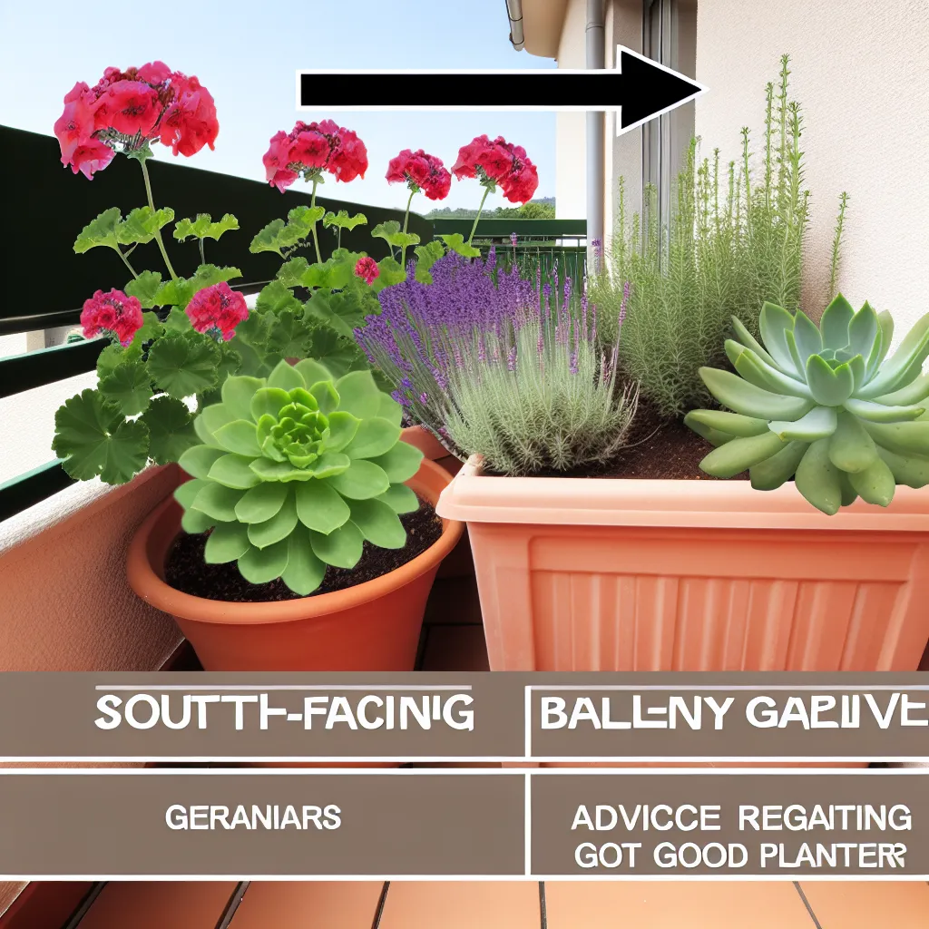 Balkon południowy: Żelazne kwiaty na upały i pełne słońce