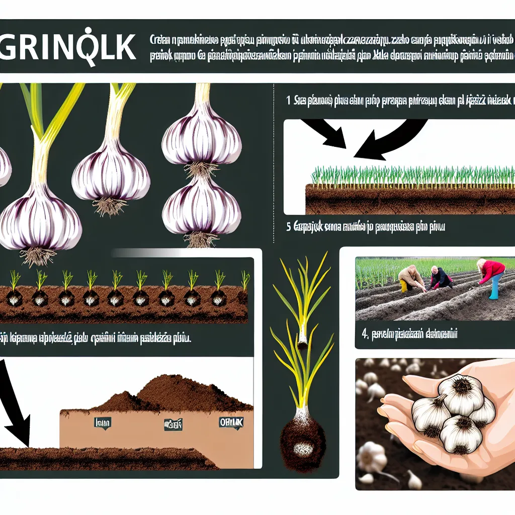 Porównanie odmian czosnku zimowego Harnaś i Ornak na drewnianym stole