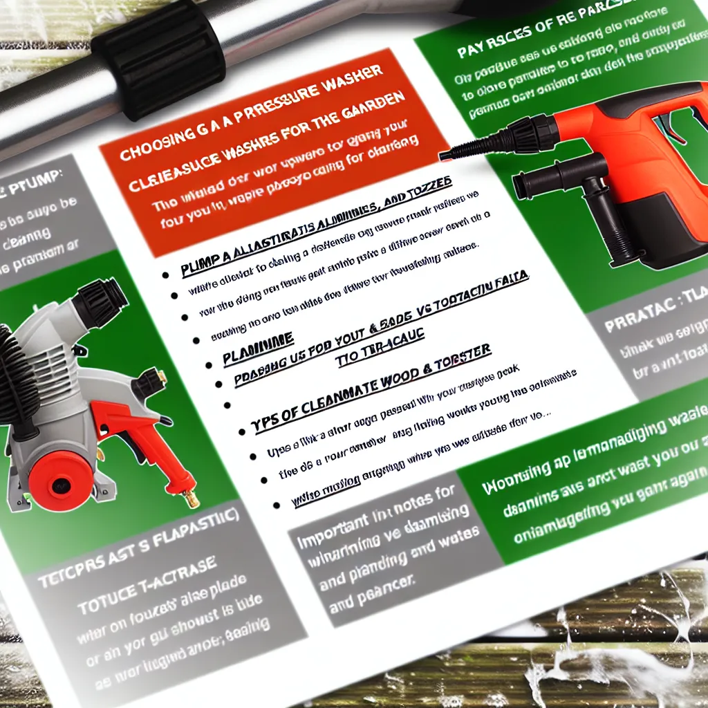 Czyszczenie tarasu drewnianego myjką ciśnieniową z przystawką T-Racer