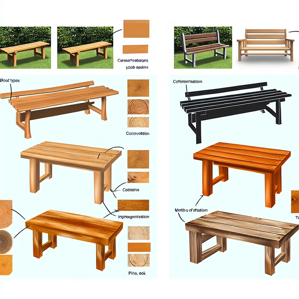 Drewniane ławki ogrodowe: Wybierz mądrze na lata!