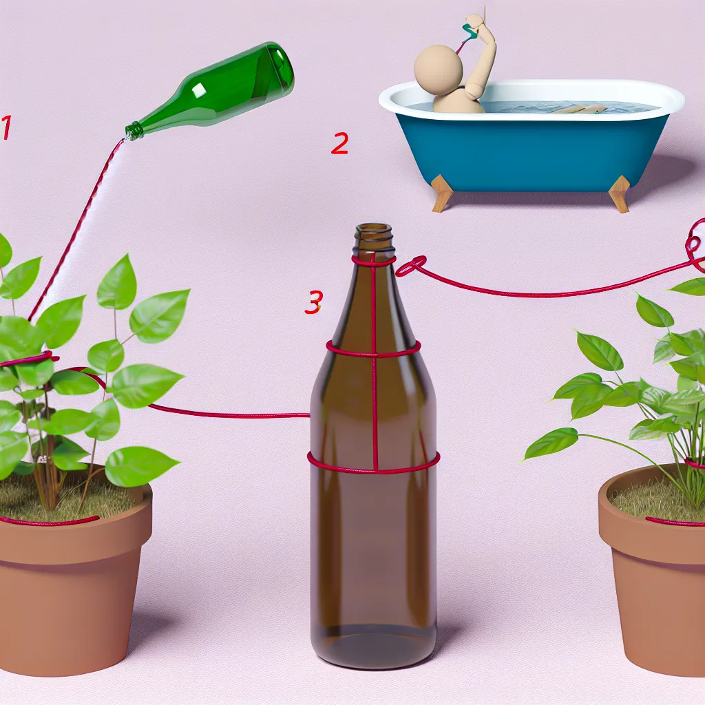 Spakowana walizka i grupa roślin doniczkowych przygotowanych do wyjazdu właściciela