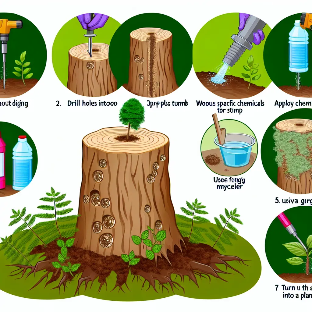 Aplikacja saletry amonowej do otworów w pniu