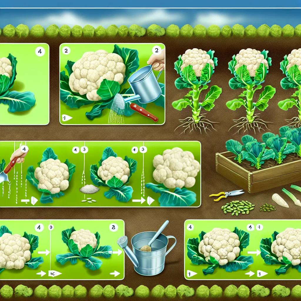 Kalafior uprawa: Jak mieć gigantyczne plony