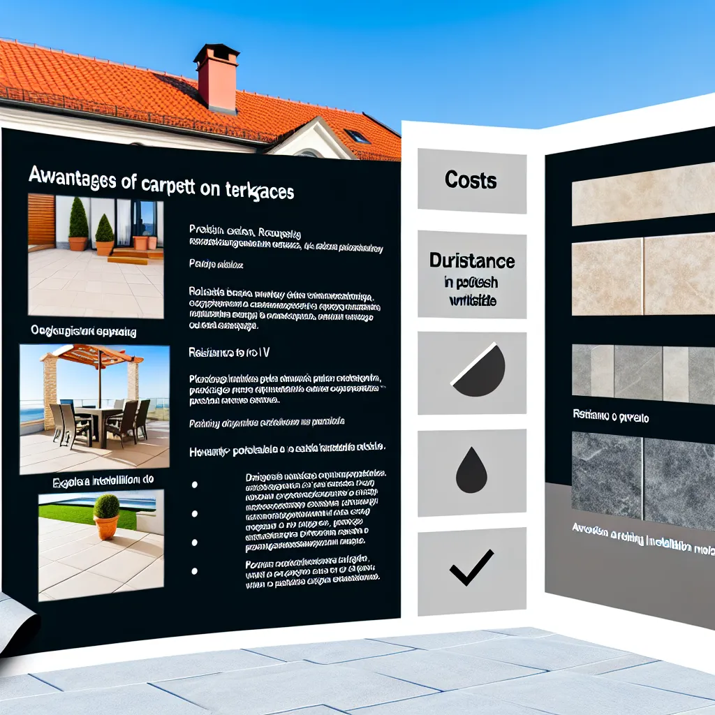 Kamienny dywan na taras: Hit czy kit? Prawda o kosztach