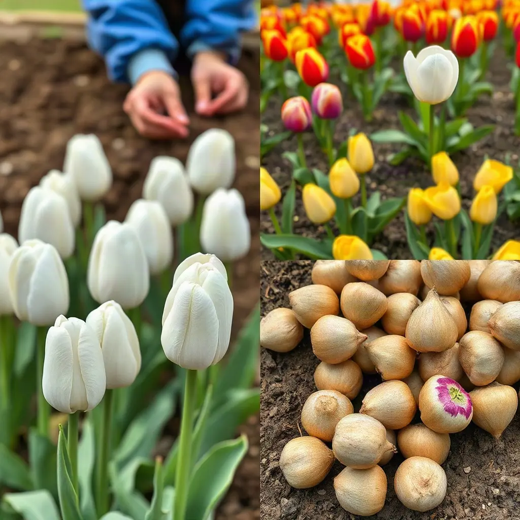 Kiedy sadzić tulipany – jesienne sadzenie cebulek tulipanów w ogrodzie