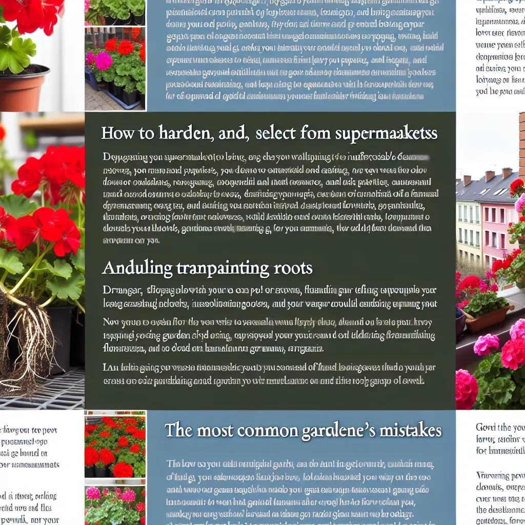 Kolorowe wiosenne kwiaty na regałach przed supermarketem