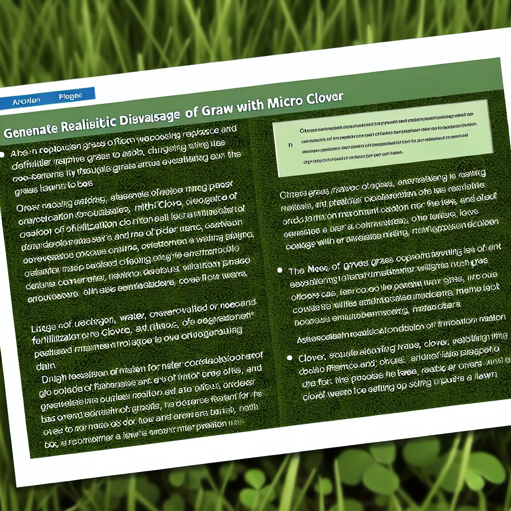 Zbliżenie na liście mikrokoniczyny i strukturę darni