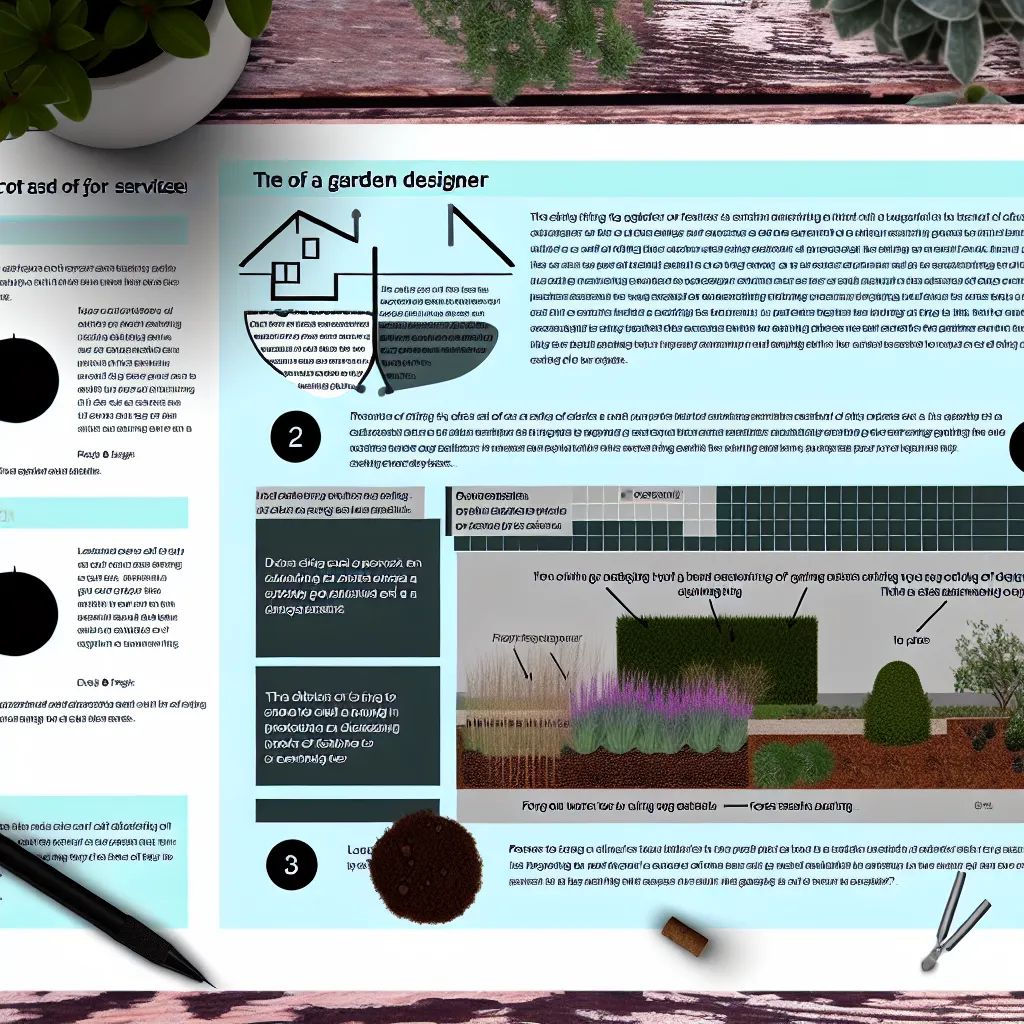 Konsultacja z projektantem ogrodów na działce
