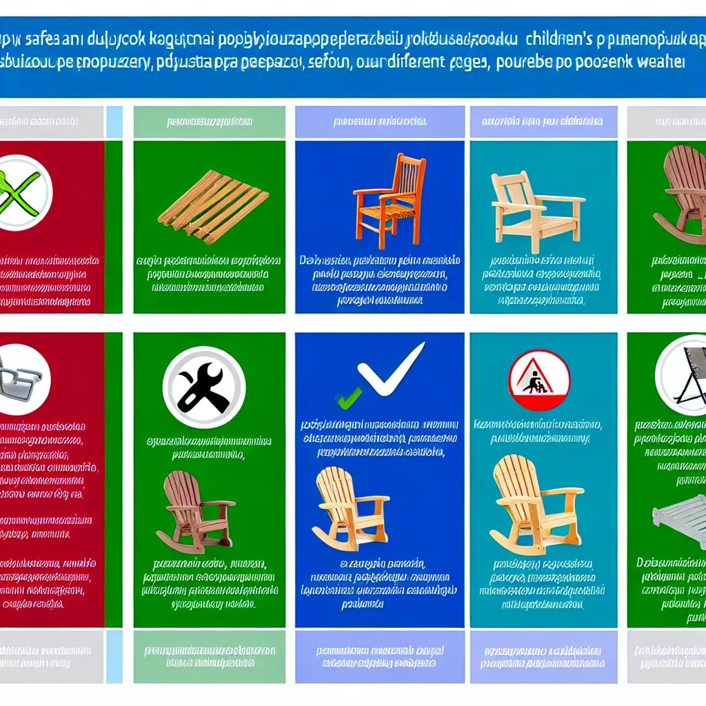 Krzesła ogrodowe dla dzieci: Tych błędów unikaj!