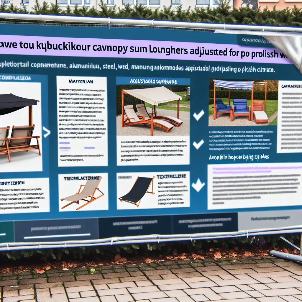 Leżak z Daszkiem: Uniknij Tych 5 Błędów!