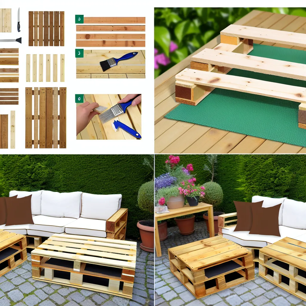 Szlifowanie palety szlifierką oscylacyjną - przygotowanie drewna pod meble