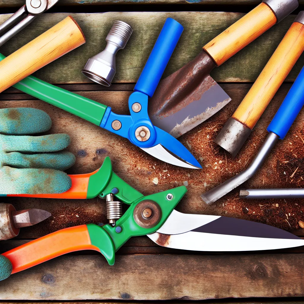 Ostrzenie sekatora pilnikiem diamentowym – zbliżenie na kąt ostrzenia