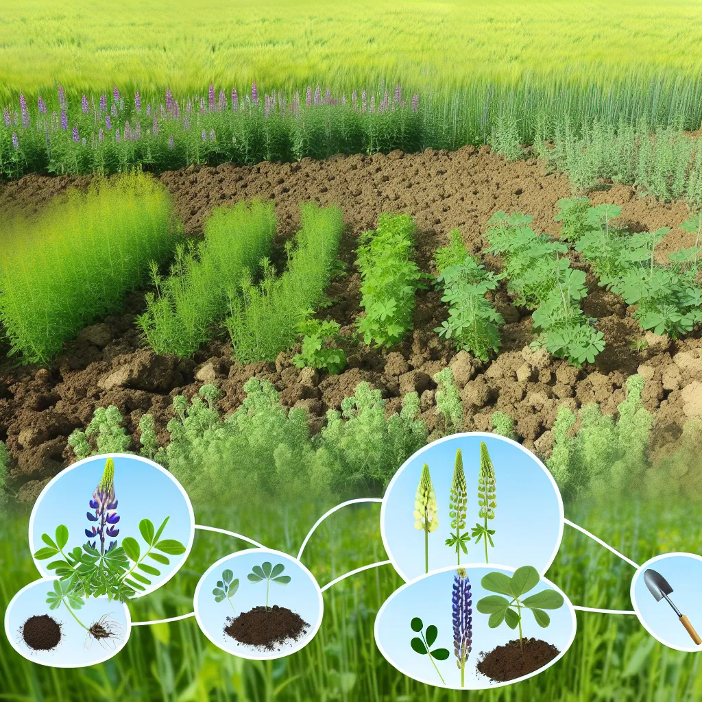 Facelia błękitna z pszczołą – nawóz zielony przyjazny zapylaczom