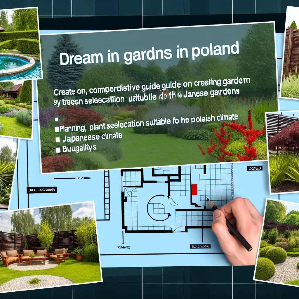 Nowoczesne ogrody marzeń z podziałem na strefy i bujną roślinnością