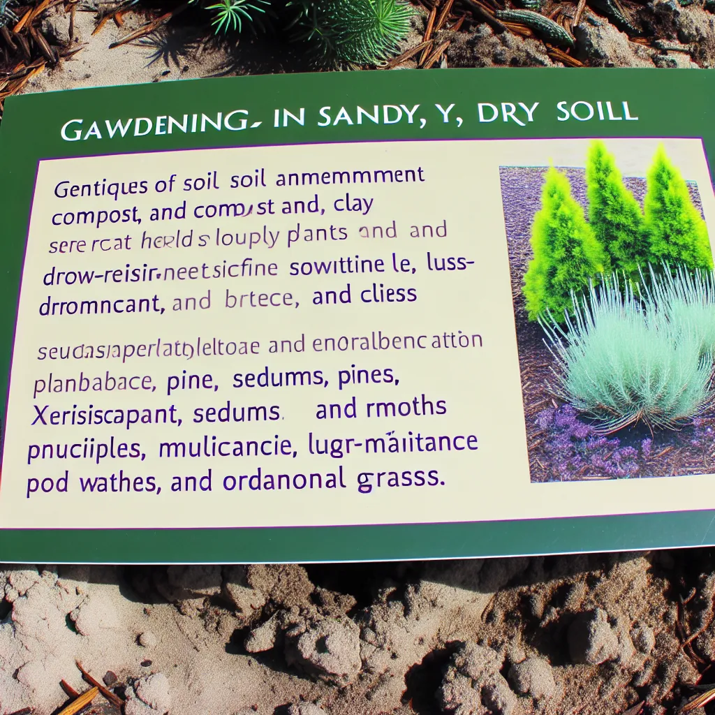 Ogród na piaszczystej glebie z lawendą i trawami ozdobnymi