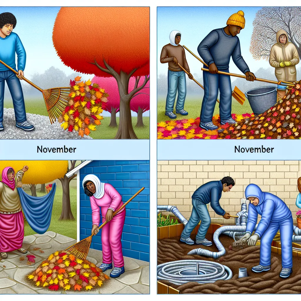 Ogród w listopadzie: Jak zabezpieczyć go przed zimą?