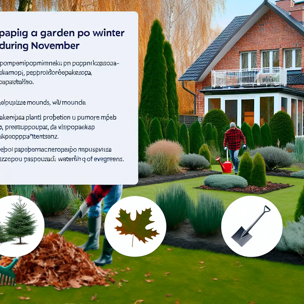 Ogród w Listopadzie: Jak Zabezpieczyć Rośliny na Zimę?