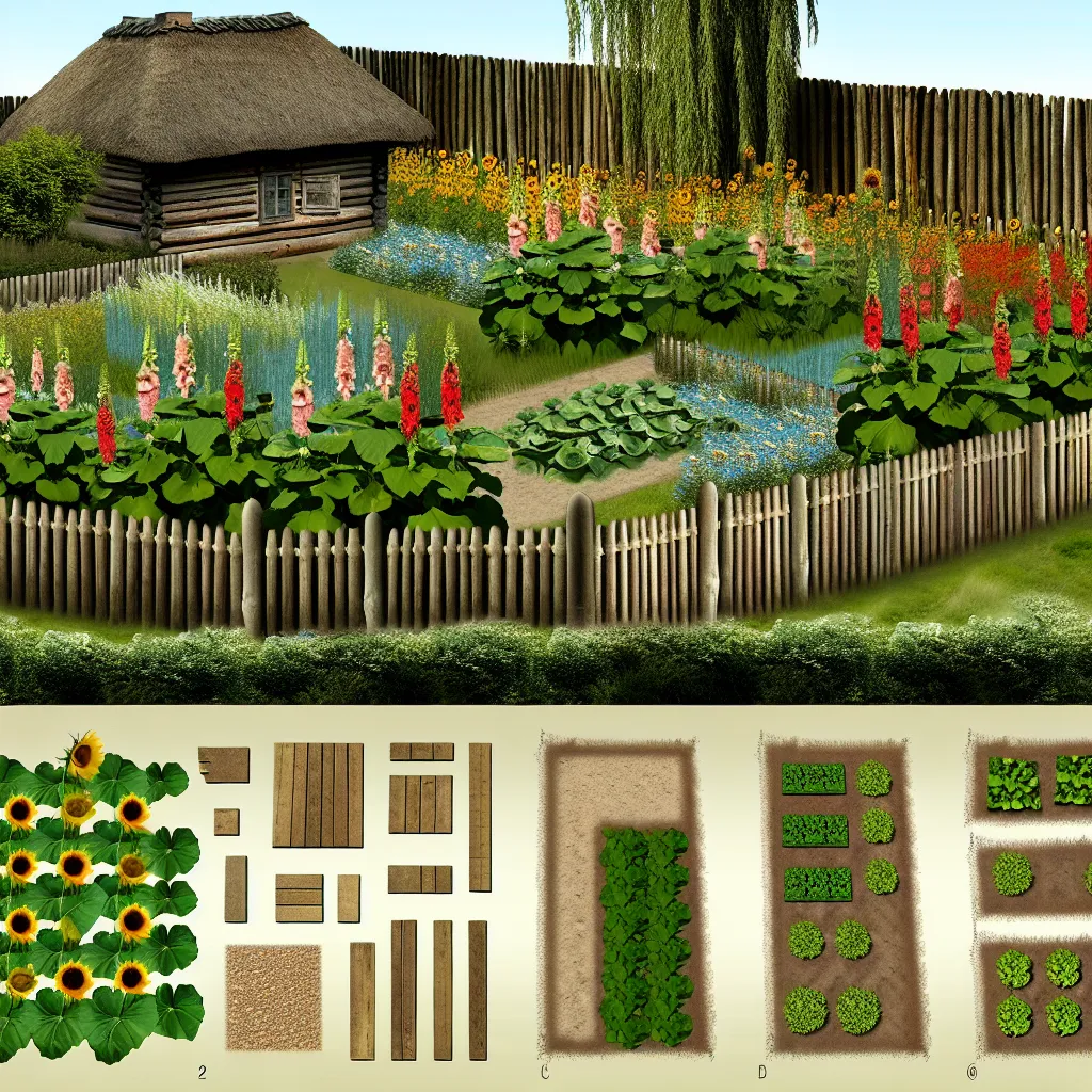 Ogród w stylu wiejskim: Sielski raj bez błędów