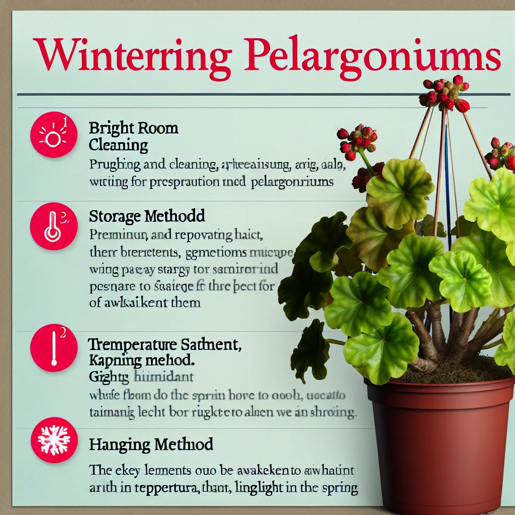 Pelargonie po sezonie: Nie wyrzucaj! Zimowanie krok po kroku