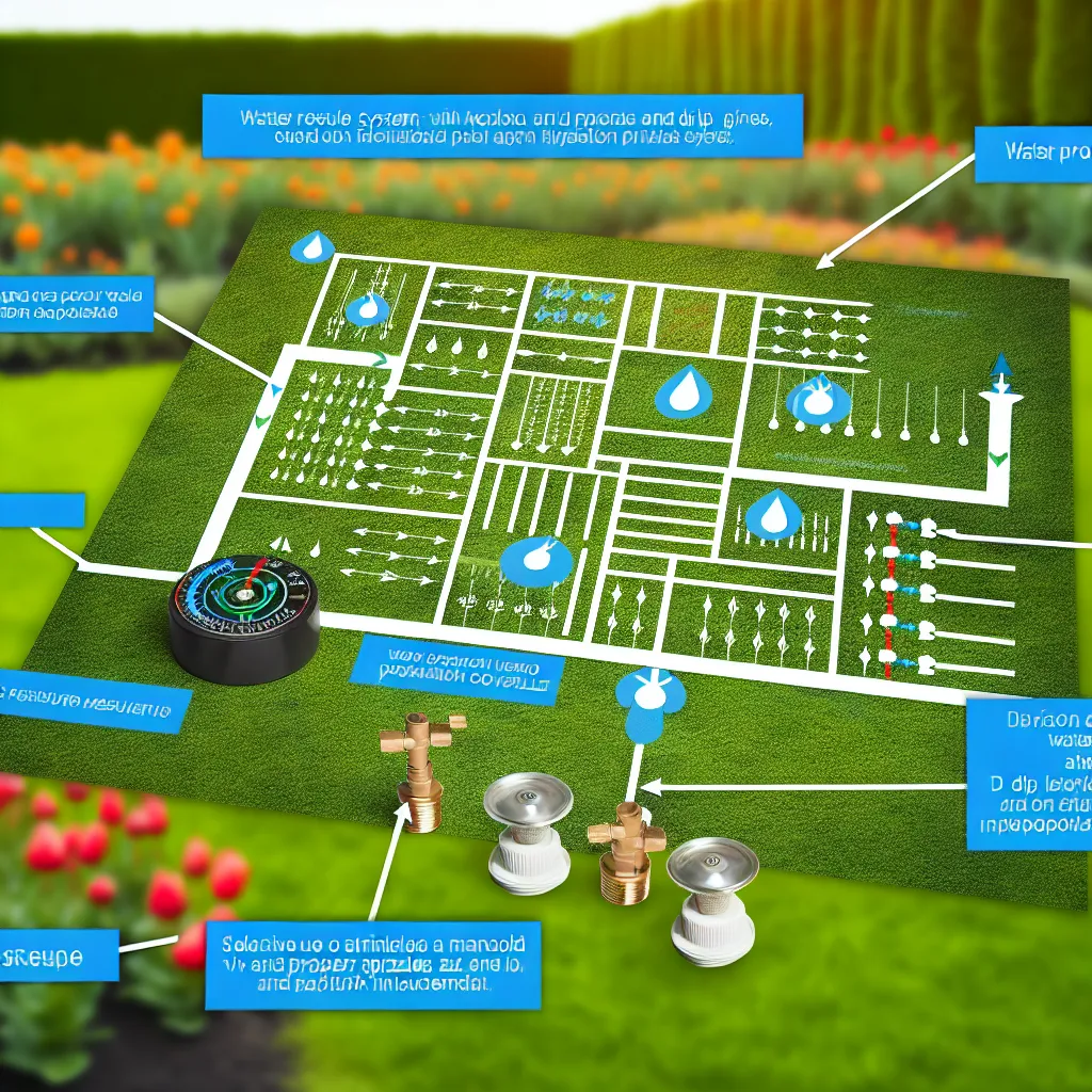 Projektowanie nawadniania: oszczędź wodę i pieniądze