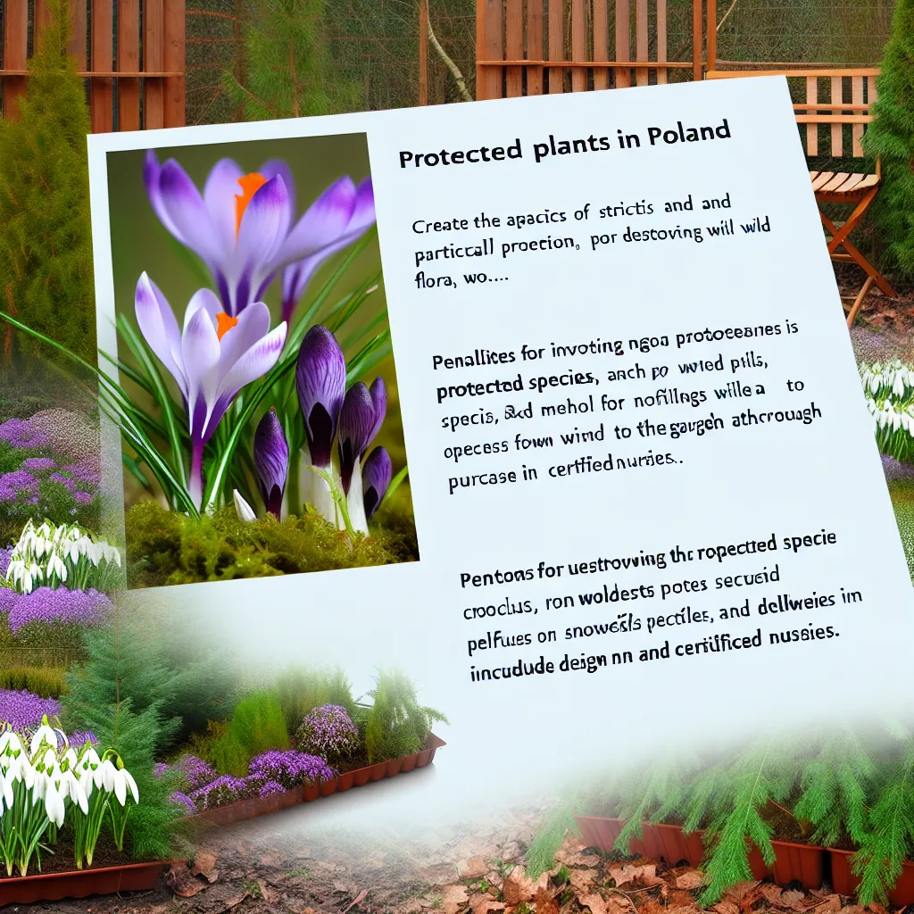 Przebiśniegi i krokusy w naturalnym środowisku leśnym wczesną wiosną - rośliny pod ochroną