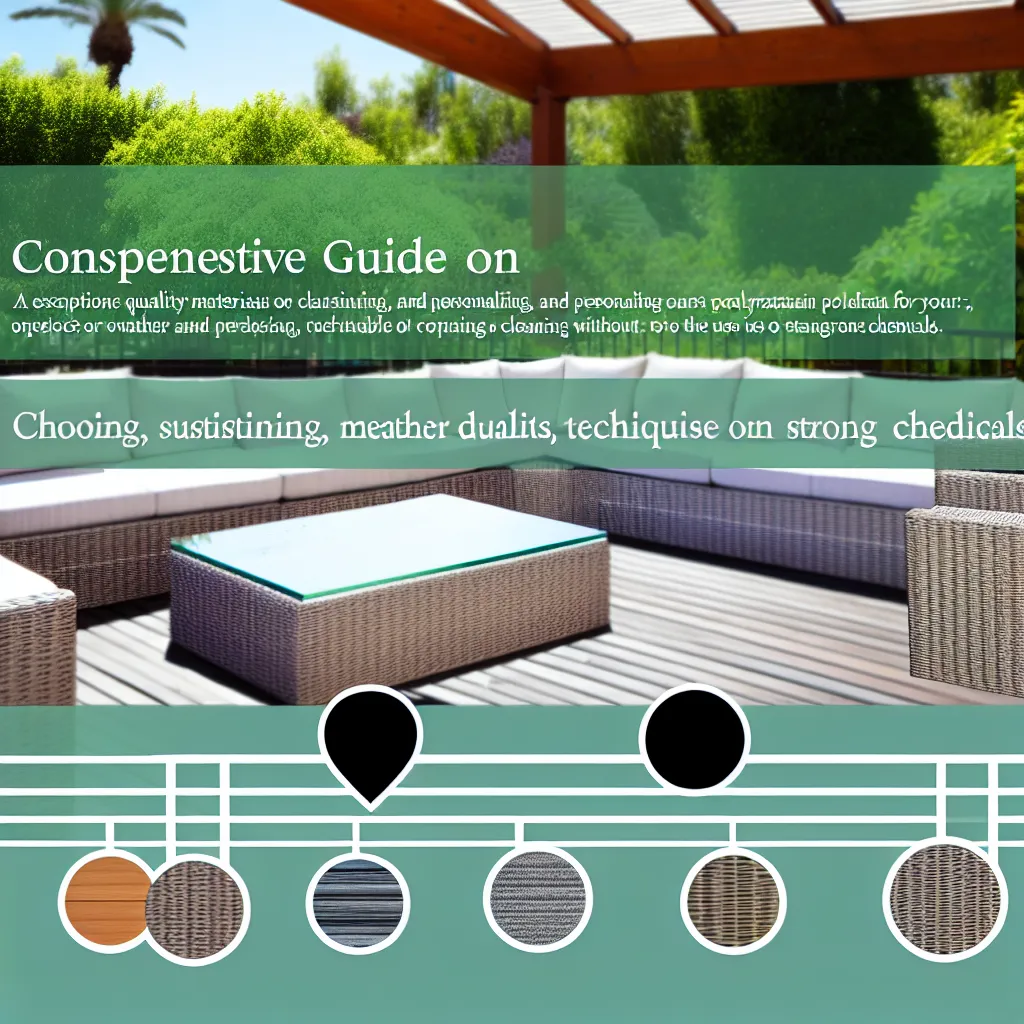 Sofa ogrodowa technorattan: Uniknij tych błędów!