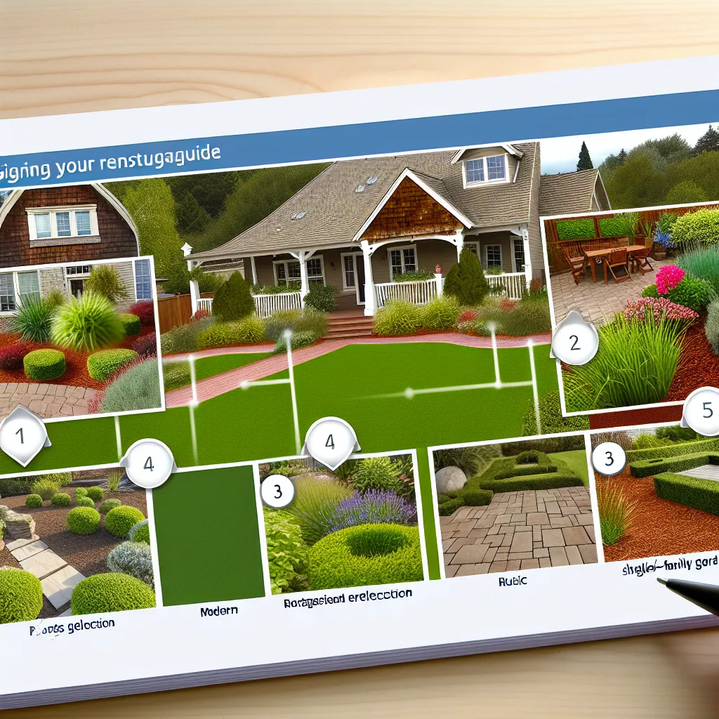 Szokujące aranżacje ogrodów przy domu jednorodzinnym!