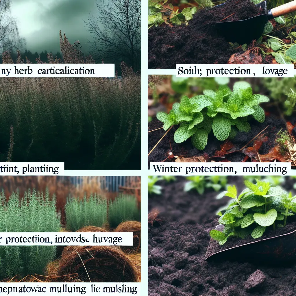 Zioła wieloletnie w polskim ogrodzie: lubczyk, mięta i szałwia na rabacie