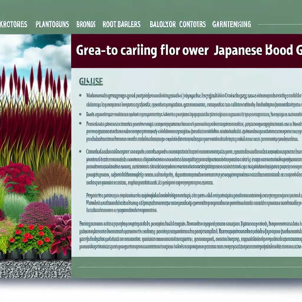 Trawa Red Baron aranżacje: Ogród pełen ognia!