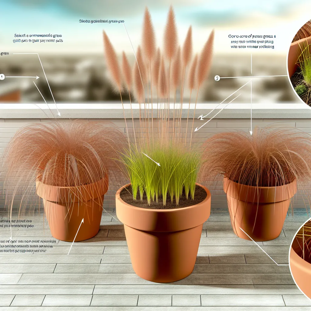 Trawy ozdobne w donicach: Miskanty i rozplenice na taras