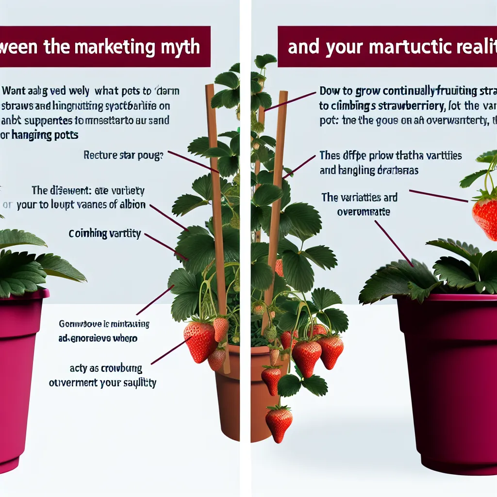 Truskawki pnące i wiszące: Prawda czy mit?