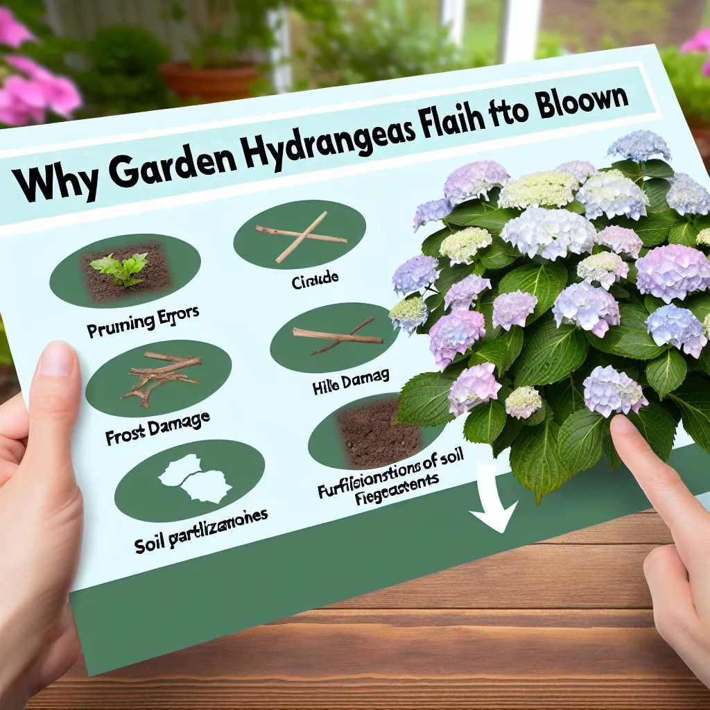 Twoja hortensja nie kwitnie? Ten błąd to niszczy!