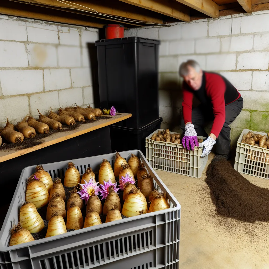 Narzędzia ogrodnicze do wykopywania dalii: widły amerykańskie i sekator