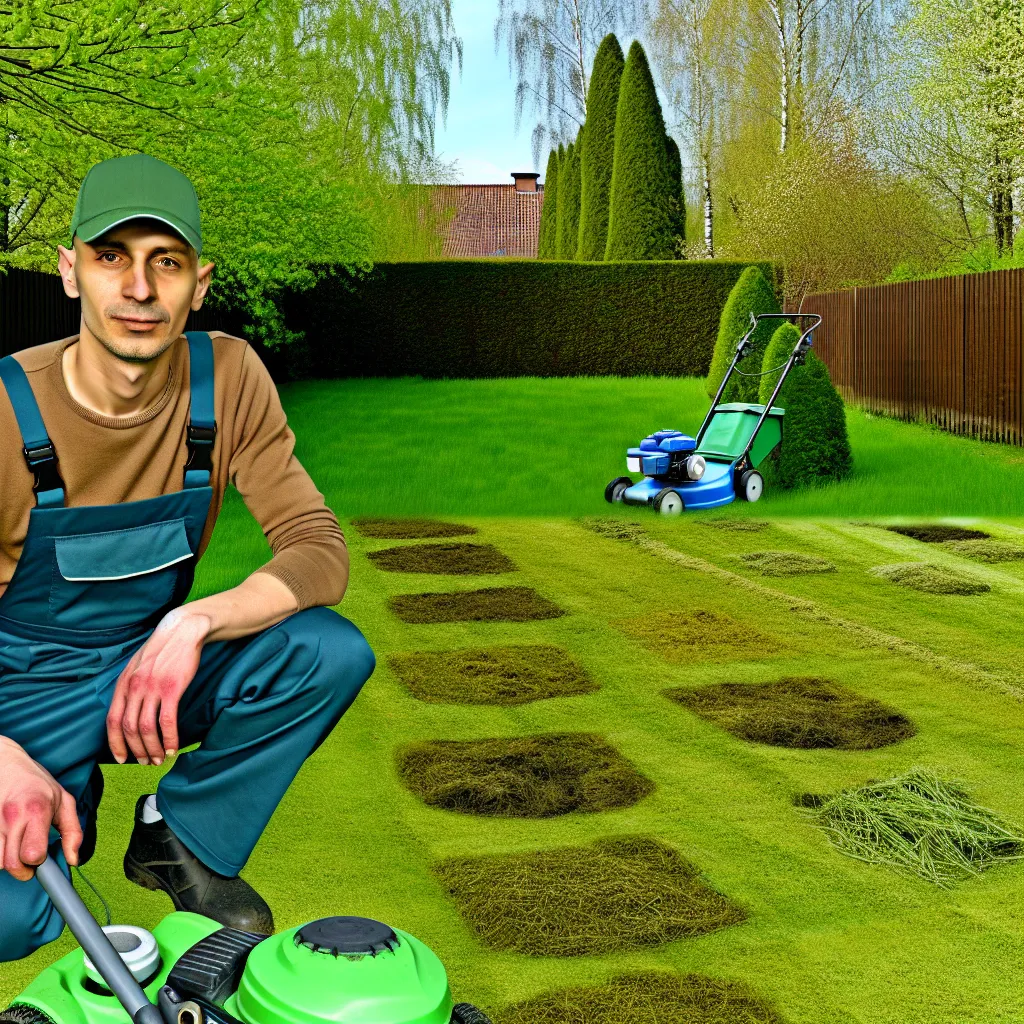 Wertykulacja trawnika wiosną - klucz do zdrowego ogrodu