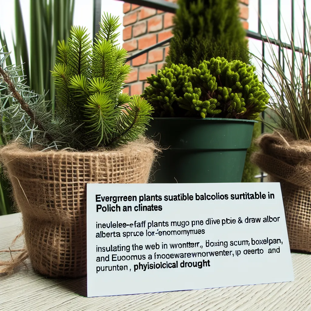 Zbliżenie na kolorowe liście trzmieliny i czerwoną golterię w donicy