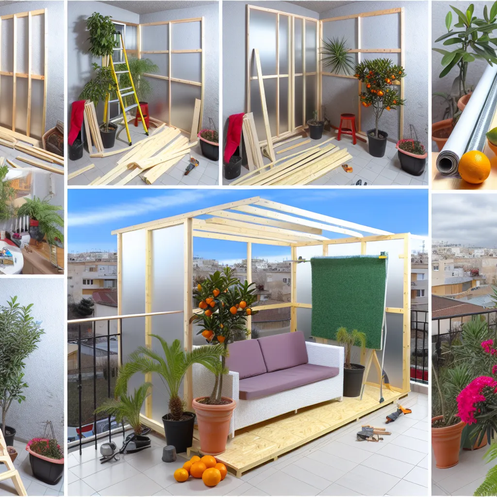 Zbuduj własny ogród zimowy na balkonie tanio!