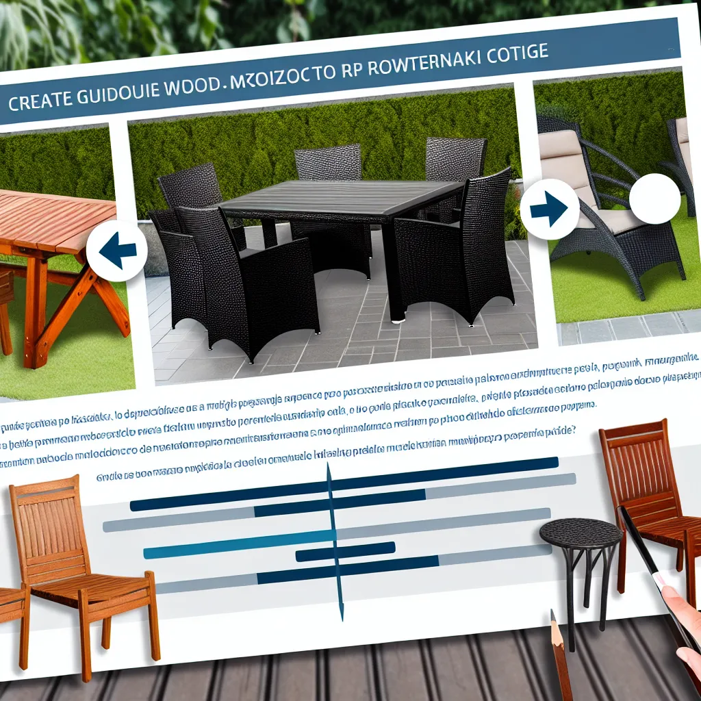 Zestaw mebli ogrodowych stół 6 krzeseł: Tego nikt Ci nie powie!